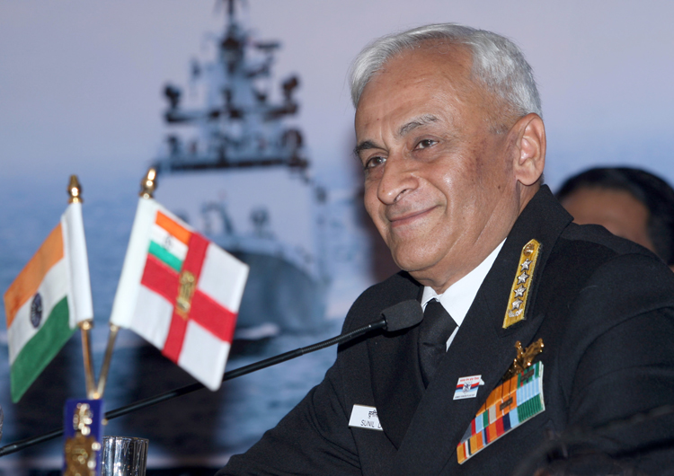 Admiral Sunil Lanba Chief of the Naval Staff